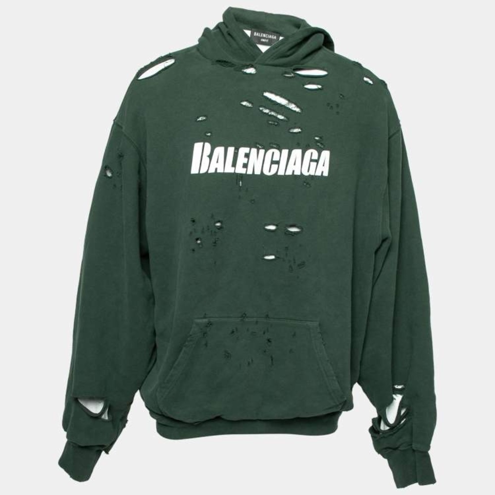 Balenciaga Unfit Distress Oversized sweater